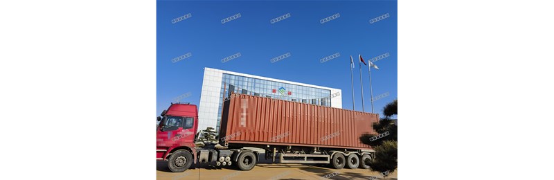 細(xì)條出口脫硫劑12個(gè)集裝箱發(fā)貨